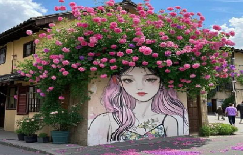  大英怎么设计网红打卡墙绘