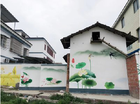  大英室外墙绘-从选材到保养。