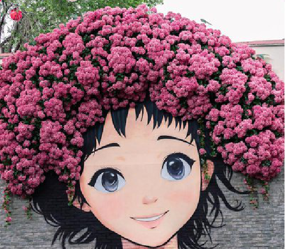  大英墙体彩绘-网红墙打卡