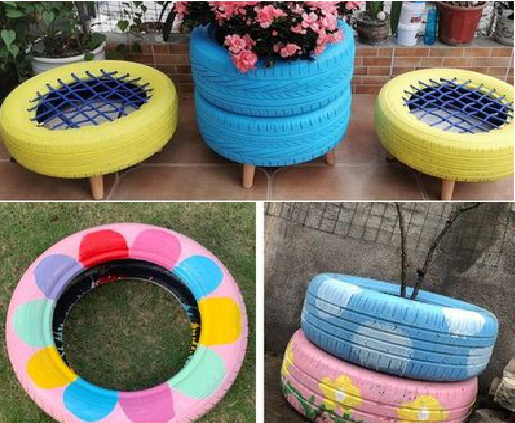  大英墙体彩绘-变废为宝