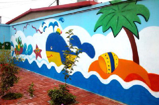  大英墙体彩绘行业现状