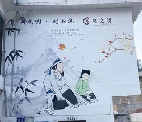  大英分享几个墙绘保养知识。