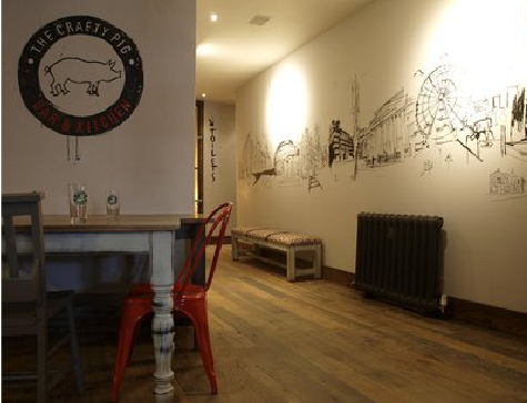  大英教你判断手绘墙质量的好坏。